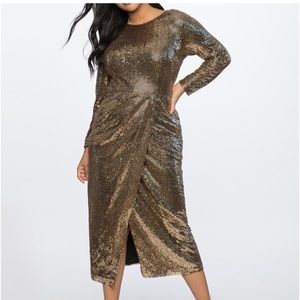 Sequin maxi dress